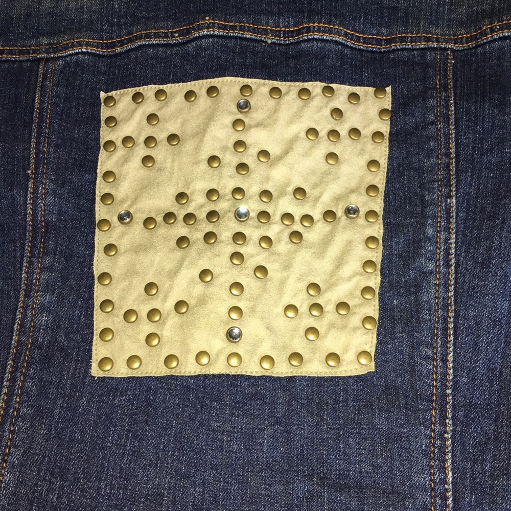 Denim embellished jacket - Picture 5 of 12